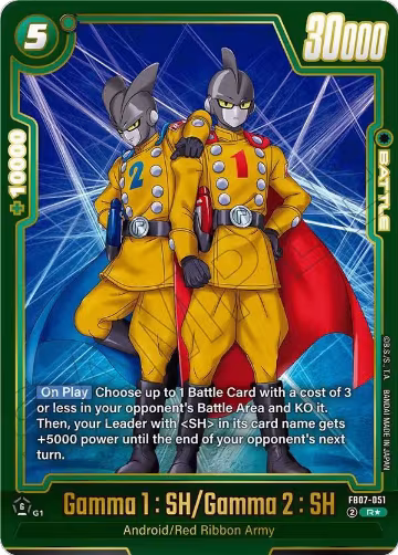 Gamma 1 : SH/Gamma 2 : SH (Alternate Art) (FB07-051), Wish For Shenron — DB Fusion card price