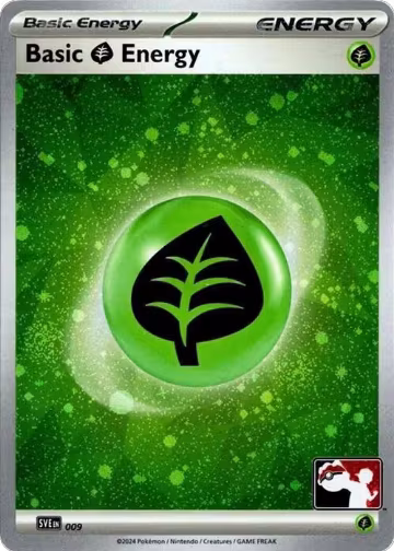 Basic Grass Energy - 009 (Cosmos Holo) (009), Prize Pack Series Cards — Pokémon card price