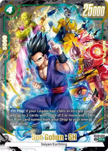 Son Gohan : SH - FB07-058 (Alternate Art) (FB07-058), Wish For Shenron — DB Fusion card price