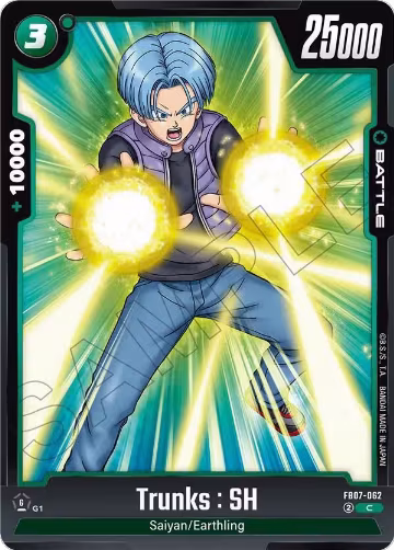 Trunks : SH (FB07-062), Wish For Shenron — DB Fusion card price
