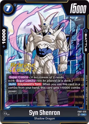 Syn Shenron - FB07-026 (FB07-026), Wish For Shenron Release Event Cards — DB Fusion card price