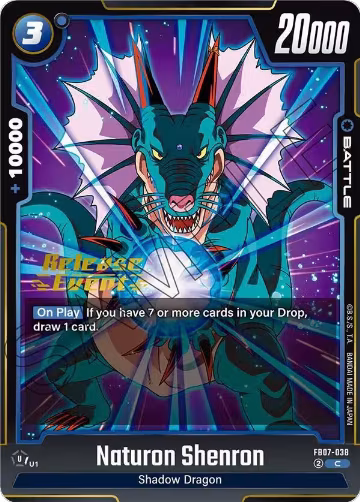 Naturon Shenron - FB07-038 (FB07-038), Wish For Shenron Release Event Cards — DB Fusion card price