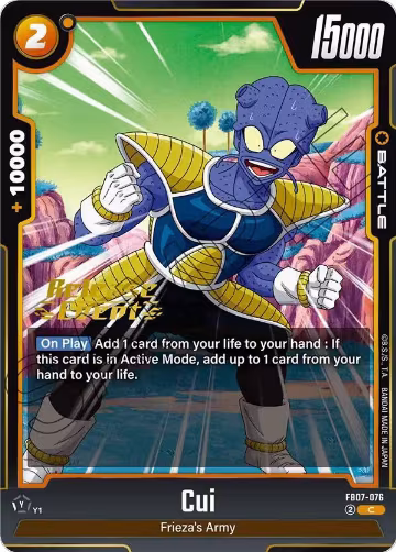 Cui (FB07-076), Wish For Shenron Release Event Cards — DB Fusion card price