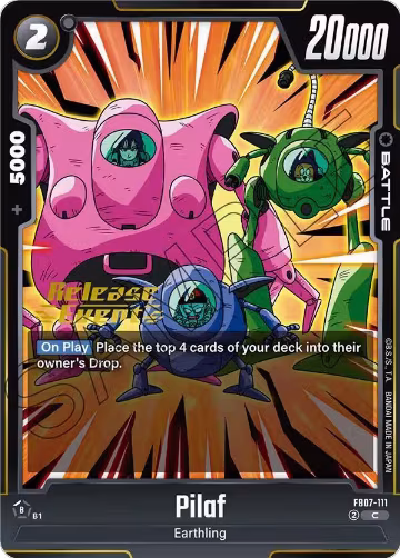 Pilaf (FB07-111), Wish For Shenron Release Event Cards — DB Fusion card price