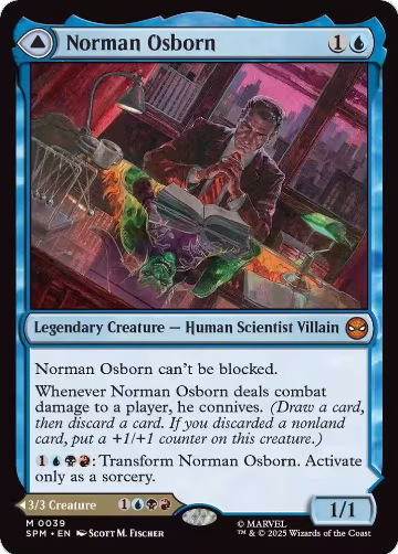 Norman Osborn (39), Marvel's Spider-Man — Magic card price