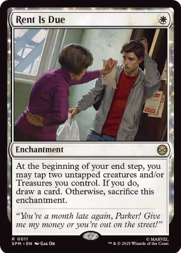 Rent Is Due (11), Marvel's Spider-Man — Magic card price