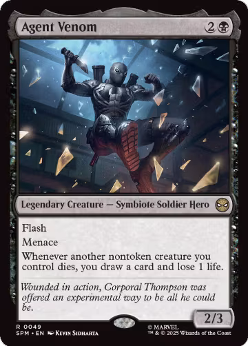 Agent Venom (49), Marvel's Spider-Man — Magic card price