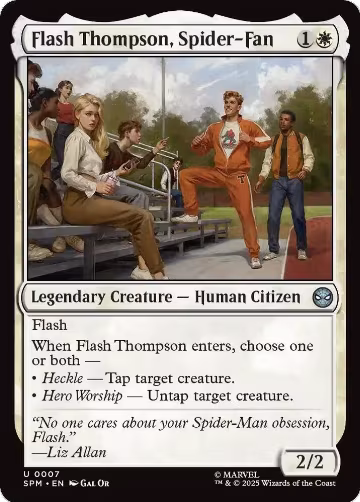 Flash Thompson, Spider-Fan (7), Marvel's Spider-Man — Magic card price
