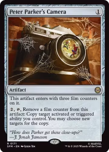 Peter Parker's Camera (171), Marvel's Spider-Man — Magic card price