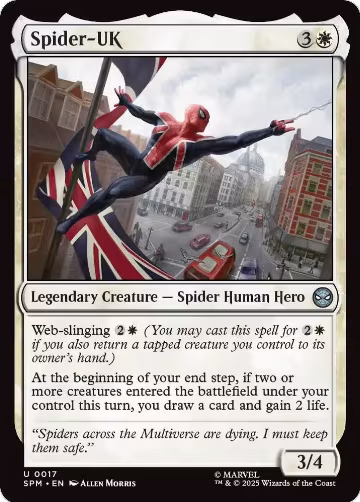 Spider-UK (17), Marvel's Spider-Man — Magic card price
