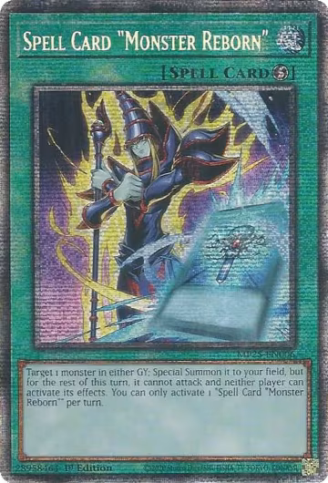 Spell Card "Monster Reborn" (MP25-EN006), 2025 Mega-Pack — Yu-Gi-Oh! card price