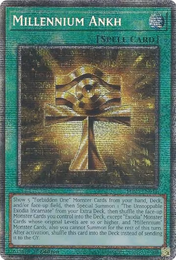 Millennium Ankh (MP25-EN011), 2025 Mega-Pack — Yu-Gi-Oh! card price