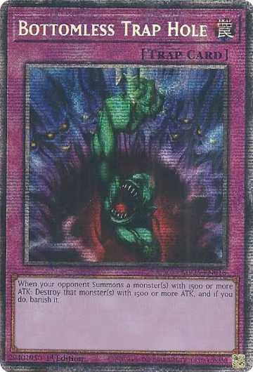 Bottomless Trap Hole (MP25-EN018), 2025 Mega-Pack — Yu-Gi-Oh! card price