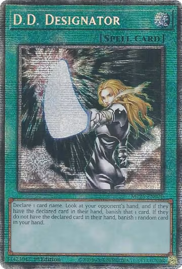 D.D. Designator (MP25-EN020), 2025 Mega-Pack — Yu-Gi-Oh! card price