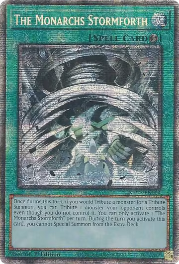 The Monarchs Stormforth (MP25-EN024), 2025 Mega-Pack — Yu-Gi-Oh! card price