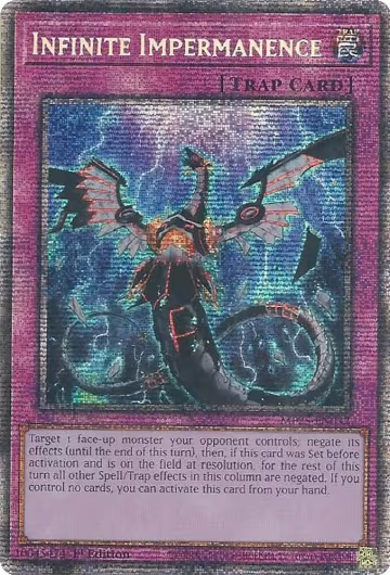 Infinite Impermanence (MP25-EN032), 2025 Mega-Pack — Yu-Gi-Oh! card price