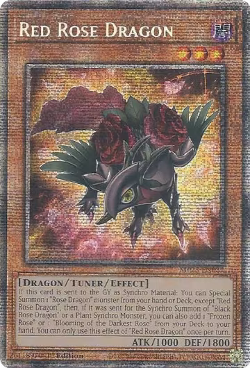 Red Rose Dragon (MP25-EN037), 2025 Mega-Pack — Yu-Gi-Oh! card price