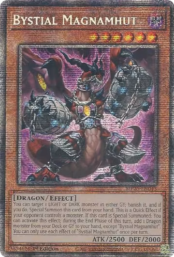Bystial Magnamhut (MP25-EN043), 2025 Mega-Pack — Yu-Gi-Oh! card price