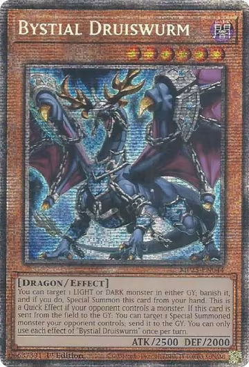 Bystial Druiswurm (MP25-EN044), 2025 Mega-Pack — Yu-Gi-Oh! card price