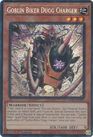 Goblin Biker Dugg Charger (MP25-EN051), 2025 Mega-Pack — Yu-Gi-Oh! card price