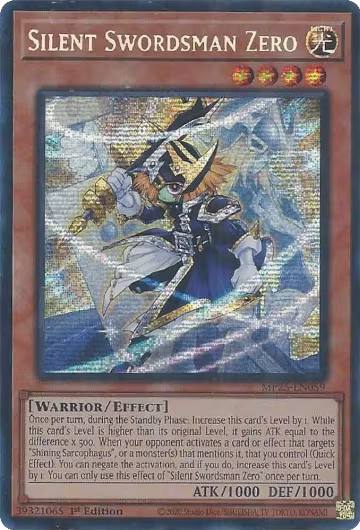 Silent Swordsman Zero (MP25-EN059), 2025 Mega-Pack — Yu-Gi-Oh! card price