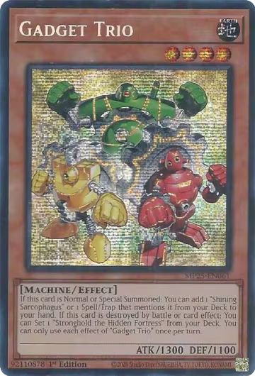 Gadget Trio (MP25-EN061), 2025 Mega-Pack — Yu-Gi-Oh! card price