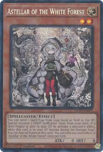 Astellar of the White Forest (MP25-EN079), 2025 Mega-Pack — Yu-Gi-Oh! card price