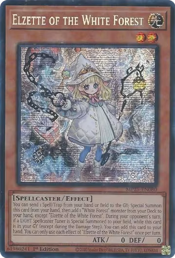 Elzette of the White Forest (MP25-EN080), 2025 Mega-Pack — Yu-Gi-Oh! card price