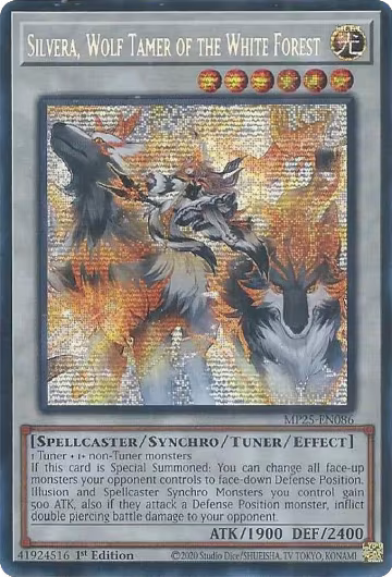 Silvera, Wolf Tamer of the White Forest (MP25-EN086), 2025 Mega-Pack — Yu-Gi-Oh! card price