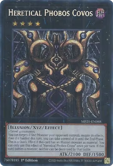 Heretical Phobos Covos (MP25-EN088), 2025 Mega-Pack — Yu-Gi-Oh! card price