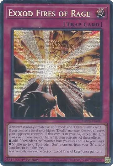 Exxod Fires of Rage (MP25-EN094), 2025 Mega-Pack — Yu-Gi-Oh! card price