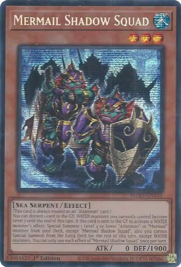 Mermail Shadow Squad (MP25-EN101), 2025 Mega-Pack — Yu-Gi-Oh! card price