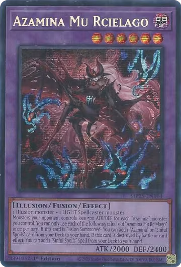 Azamina Mu Rcielago (MP25-EN104), 2025 Mega-Pack — Yu-Gi-Oh! card price