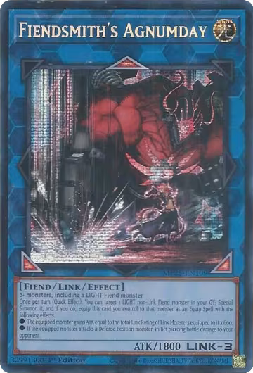Fiendsmith's Agnumday (MP25-EN109), 2025 Mega-Pack — Yu-Gi-Oh! card price