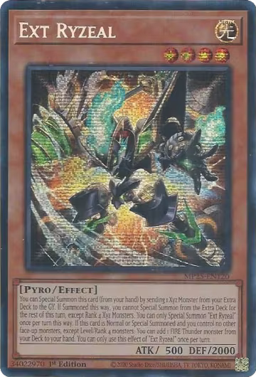 Ext Ryzeal (MP25-EN120), 2025 Mega-Pack — Yu-Gi-Oh! card price