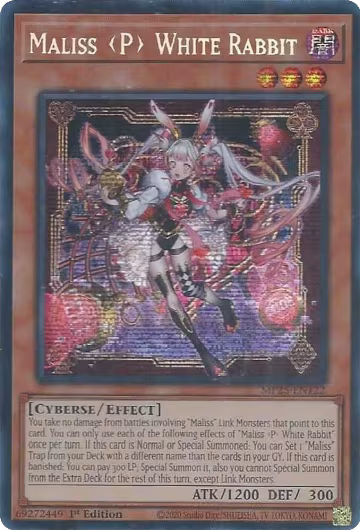 Maliss P White Rabbit (MP25-EN122), 2025 Mega-Pack — Yu-Gi-Oh! card price