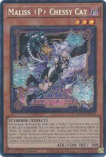 Maliss P Chessy Cat (MP25-EN123), 2025 Mega-Pack — Yu-Gi-Oh! card price