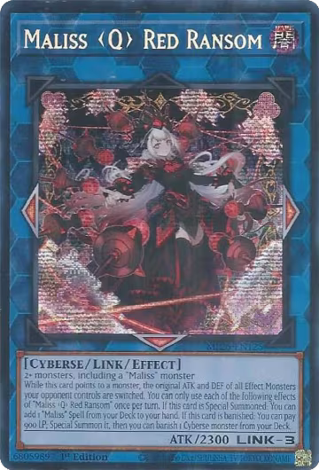 Maliss Q Red Ransom (MP25-EN125), 2025 Mega-Pack — Yu-Gi-Oh! card price
