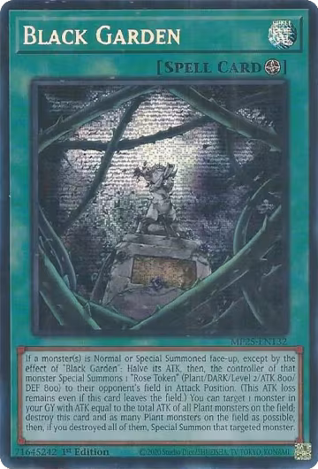Black Garden (MP25-EN132), 2025 Mega-Pack — Yu-Gi-Oh! card price