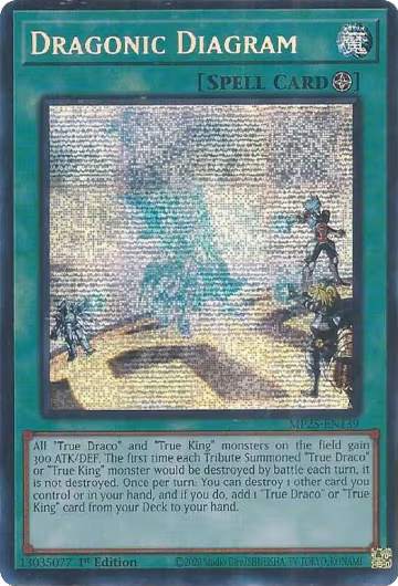Dragonic Diagram (MP25-EN139), 2025 Mega-Pack — Yu-Gi-Oh! card price