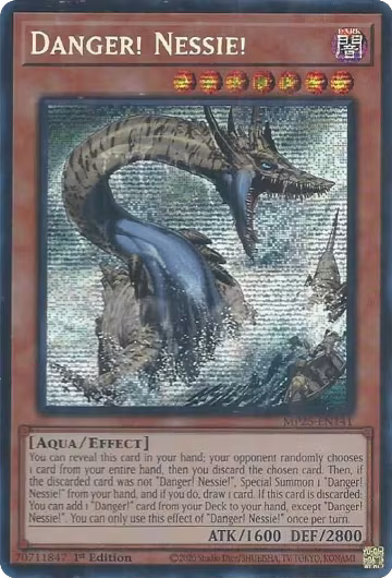 Danger! Nessie! (MP25-EN141), 2025 Mega-Pack — Yu-Gi-Oh! card price