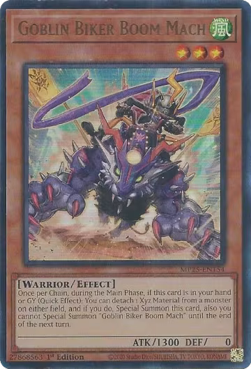Goblin Biker Boom Mach (MP25-EN154), 2025 Mega-Pack — Yu-Gi-Oh! card price
