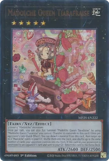 Madolche Queen Tiarafraise (MP25-EN222), 2025 Mega-Pack — Yu-Gi-Oh! card price