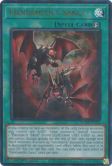 Fiendsmith's Sanct (MP25-EN229), 2025 Mega-Pack — Yu-Gi-Oh! card price