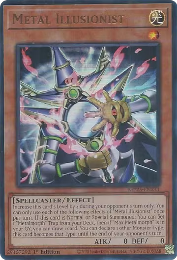 Metal Illusionist (MP25-EN241), 2025 Mega-Pack — Yu-Gi-Oh! card price