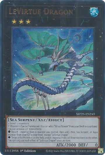 LeVirtue Dragon (MP25-EN249), 2025 Mega-Pack — Yu-Gi-Oh! card price