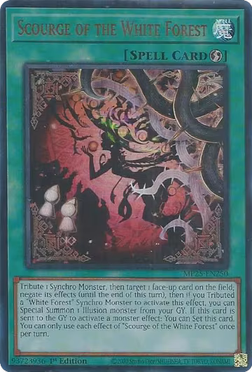 Scourge of the White Forest (MP25-EN250), 2025 Mega-Pack — Yu-Gi-Oh! card price
