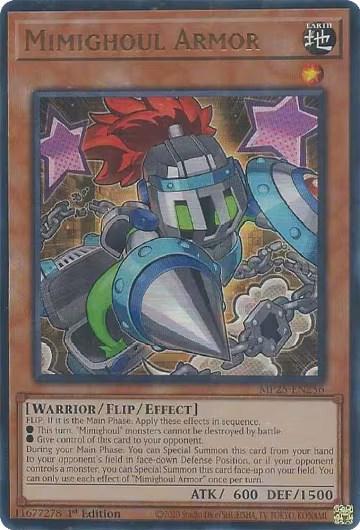 Mimighoul Armor (MP25-EN256), 2025 Mega-Pack — Yu-Gi-Oh! card price