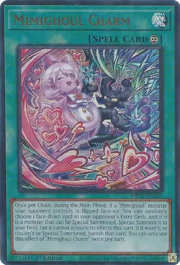 Mimighoul Charm (MP25-EN260), 2025 Mega-Pack — Yu-Gi-Oh! card price