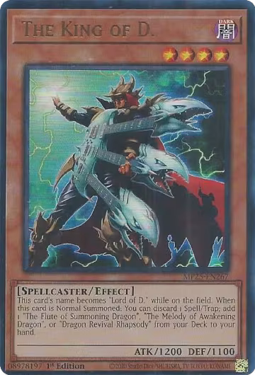 The King of D. (MP25-EN267), 2025 Mega-Pack — Yu-Gi-Oh! card price